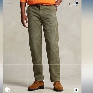 Polo Ralph Lauren Burroughs Relaxed Fit Canvas Pants